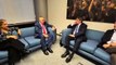 El socialista Santos Cedrán se reune con Carles Puigdemont en Bruselas