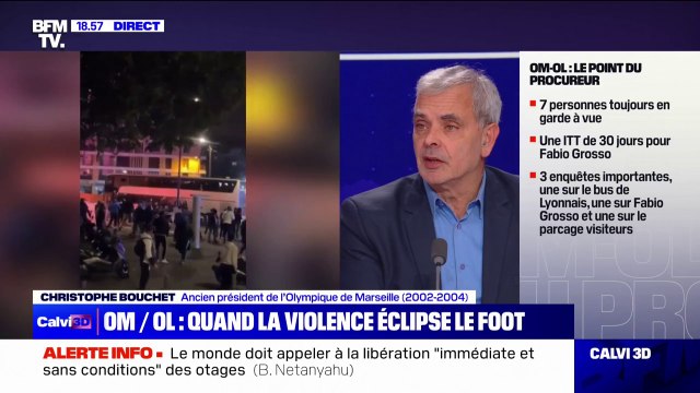 Violences en marge du match OM-OL: Il n'y a pas de volonté d'être suffisamment sévère à l'intérieur et à l'extérieur du stade , pour Christophe Bouchet (ancien président de l’Olympique de Marseille)