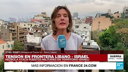 Informe desde Beirut: ataques de Hezbolá alcanzaron un edificio residencial en Israel