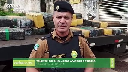 Polícia Militar apreende 1.5 tonelada de maconha em residência de Toledo