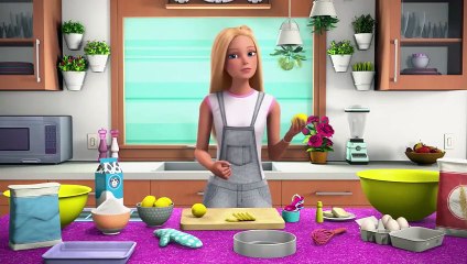 Barbie's Famous Lemon Cake  - Barbie Clips
