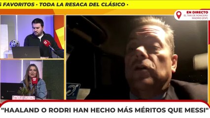 Roncero sobre Xavi: "Tiene complejo de inferioridad"
