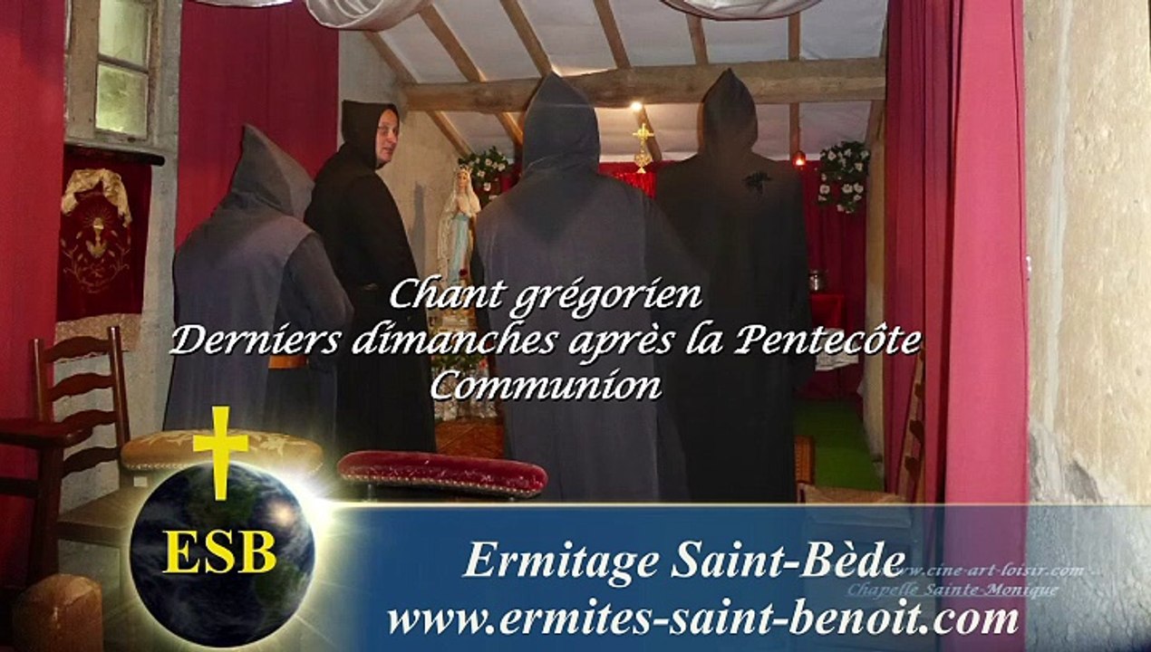 Communion « Amen dico vobis » du Vingt-troisième dimanche après la Pentecôte (rite traditionnel), interprété par Frère Toussaint.JC G CAL