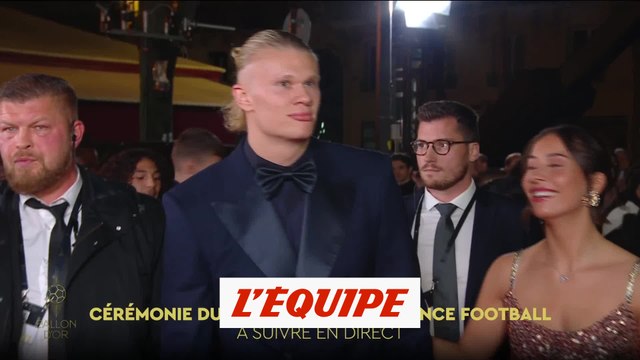 L'arrivée de Haaland et la délégation de Manchester City - Foot - Ballon d'Or