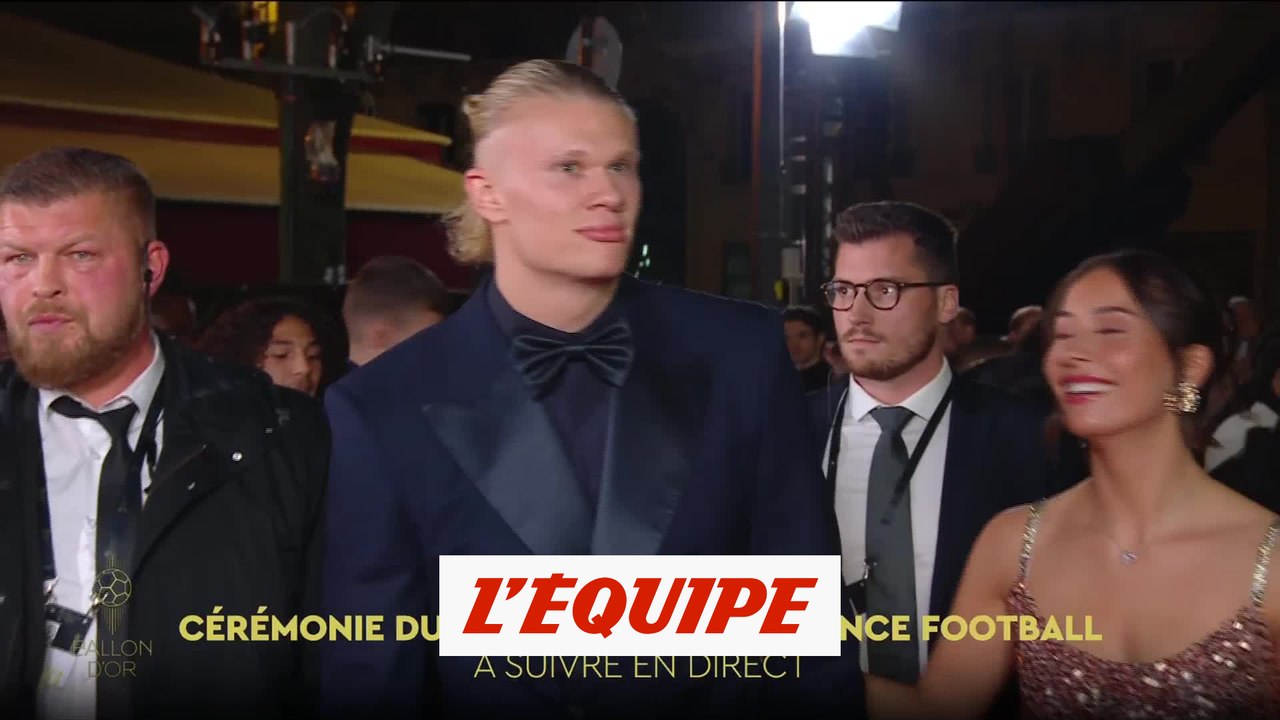 L'arrivée de Haaland et la délégation de Manchester City - Foot - Ballon d'Or