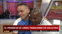 Audrys Nin Reyes consigue cada para su entrenador en El Show del Mediodía