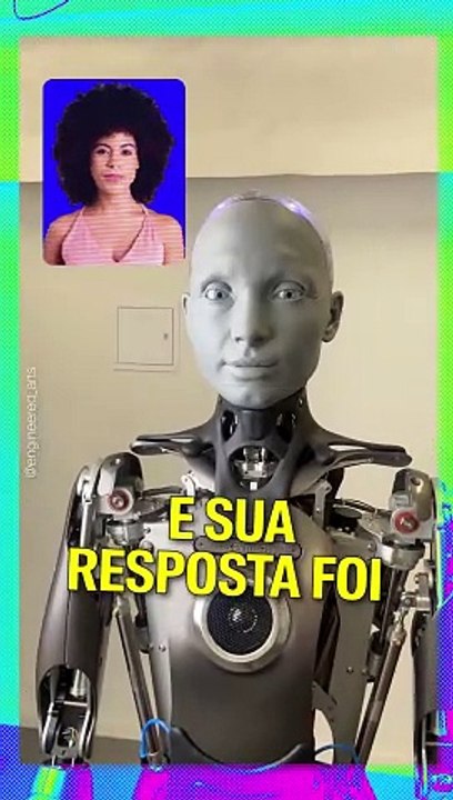 Os robôs sonham? Ameca responde