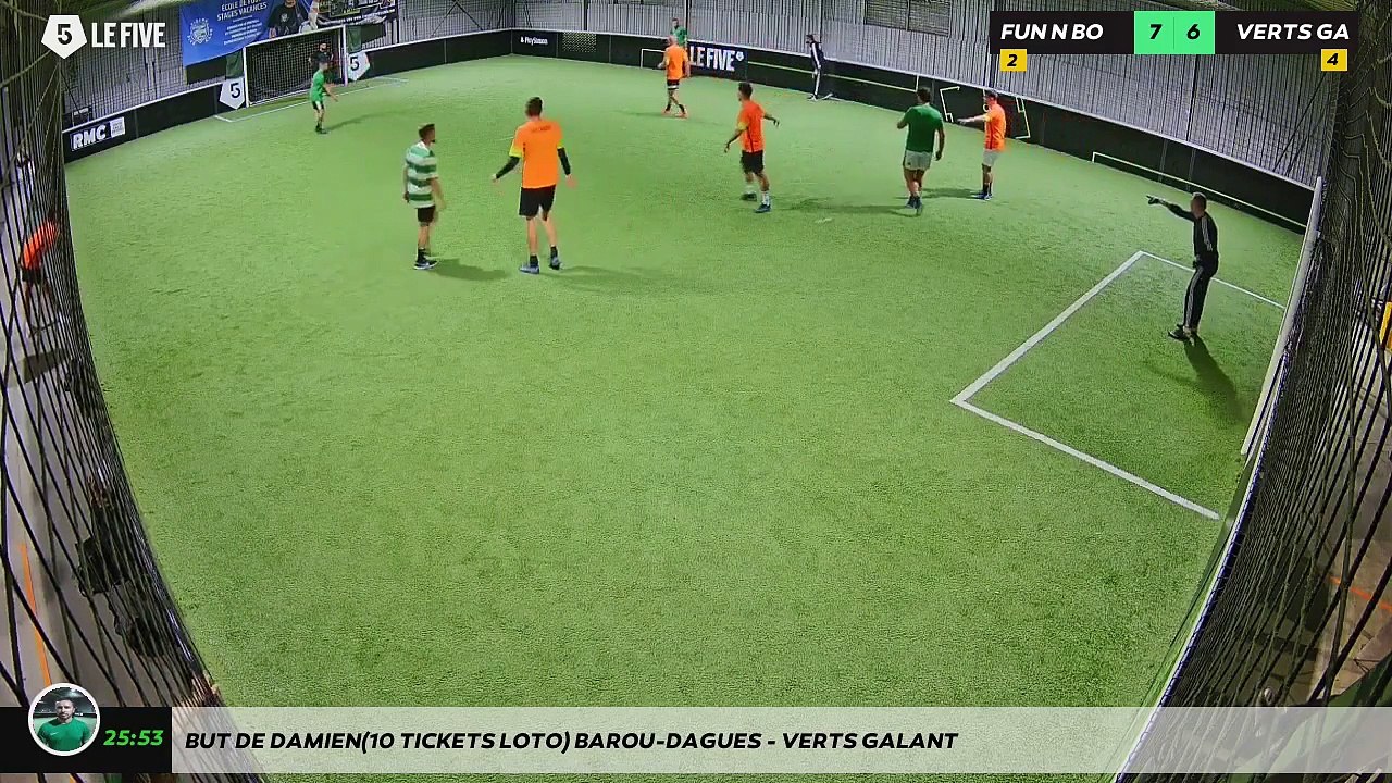 But de Damien(10 tickets LOTO) Barou-dagues - VERTS GALANT