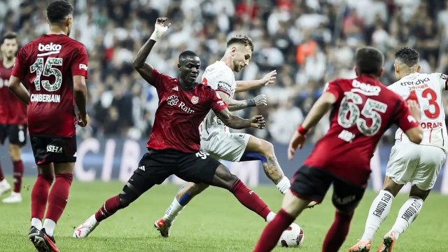 Son Dakika: Kara Kartal ikinci yarıda açıldı! Beşiktaş, Süper Lig'in 10. haftasında Gaziantep FK'yı 2-0 yendi