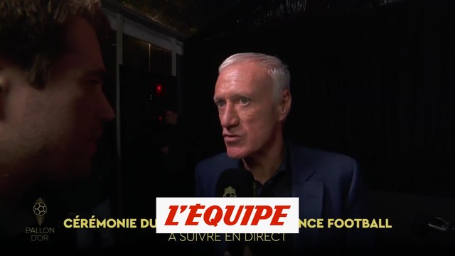 Deschamps : « La plus belle récompense individuelle dans un sport collectif » - Foot - Ballon d'Or