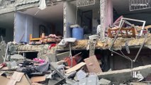 فيديو: شهادة ناج بعد القصف الإسرائيلي على مخيم النصيرات في قطاع غزة
