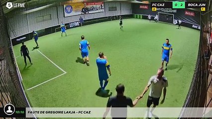 Faute de Gregoire Lakja - FC CAZ