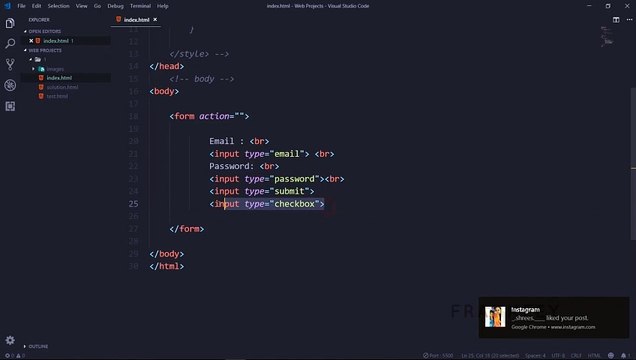 11 More About Forms In HTML