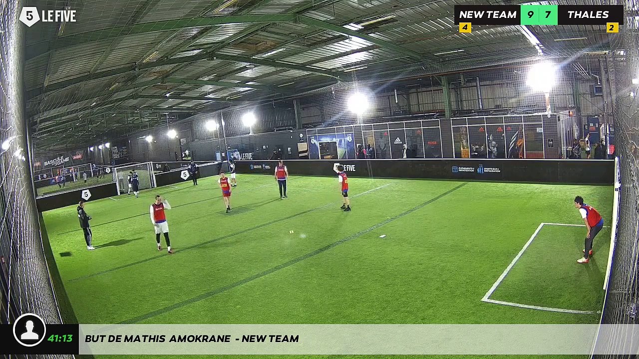 But de Mathis  Amokrane  - NEW TEAM