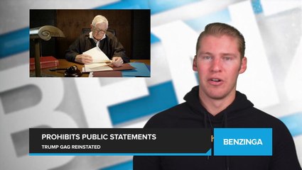 Judge Chutkan Reinstates Trump Gag Order, Restricting His Public Statements About Trial