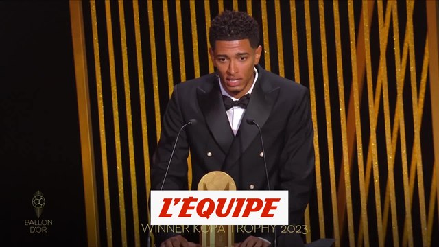 Jude Bellingham remporte le Trophée Kopa - Foot - Ballon d'Or