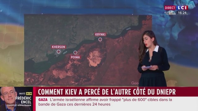 Comment Kiev a percé de l'autre coté du Dniepr - Nivin Potros sur lCI (30/10/2023)
