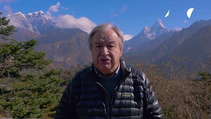 Secretário-geral da ONU pede ao mundo 'fim da loucura' do aquecimento global