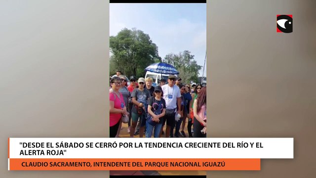 Cataratas del Iguazú se encuentran cerradas debido a las lluvias e inundaciones