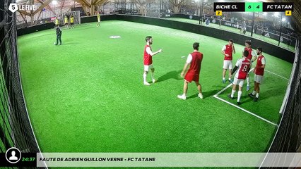 Faute de Adrien Guillon Verne - FC TATANE