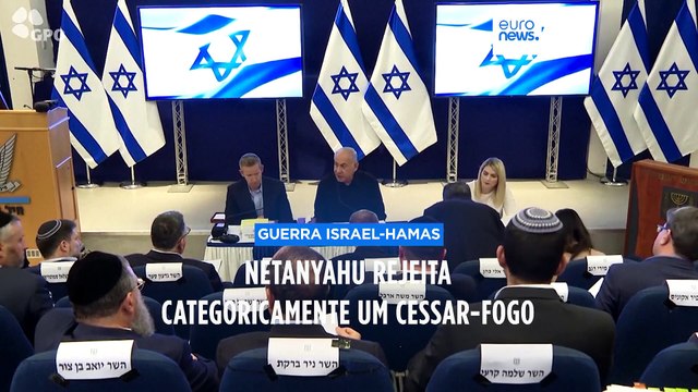 Israel rejeita categoricamente um cessar-fogo