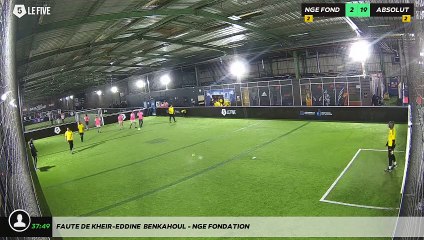 Faute de Kheir-Eddine  BENKAHOUL - NGE FONDATION