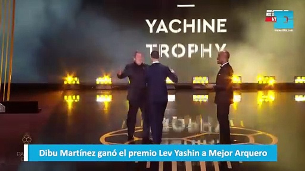 Dibu Martínez ganó el premio Lev Yashin a Mejor Arquero