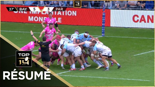 TOP 14 Saison 2023-2024 J04 - Résumé Aviron Bayonnais-Stade Français Paris