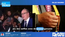 Albert de Monaco fait sensation au Ballon d'Or 2023 sans Charlène, il se prête volontiers au jeu des selfies.