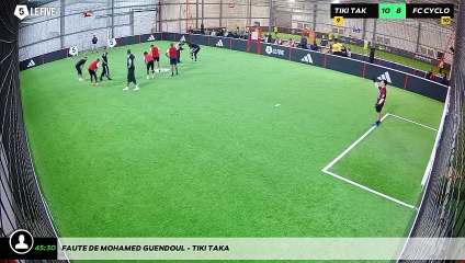 Faute de Mohamed Guendoul - Tiki Taka