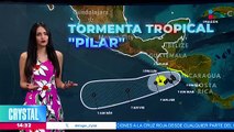 Este fin de semana se desarrolló la tormenta tropical Pilar