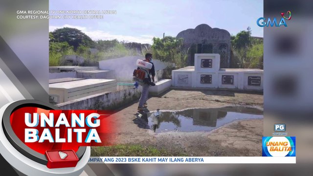 Sa Roman Catholic Cemetery sa Dagupan, marami pa ang naglilinis ng mga puntod | UB