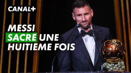 Lionel Messi a été désigné Ballon d'Or pour la huitième fois de sa carrière