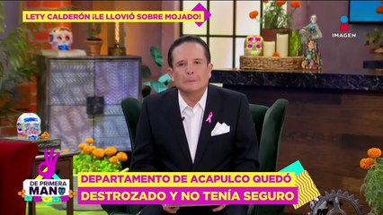 Andrea Legarreta revela cómo fue VOLVER a hablar con su padre y hermano tras huracán en Acapulco