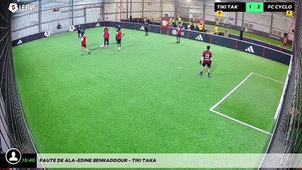 Faute de Ala-Edine Benkaddour - Tiki Taka
