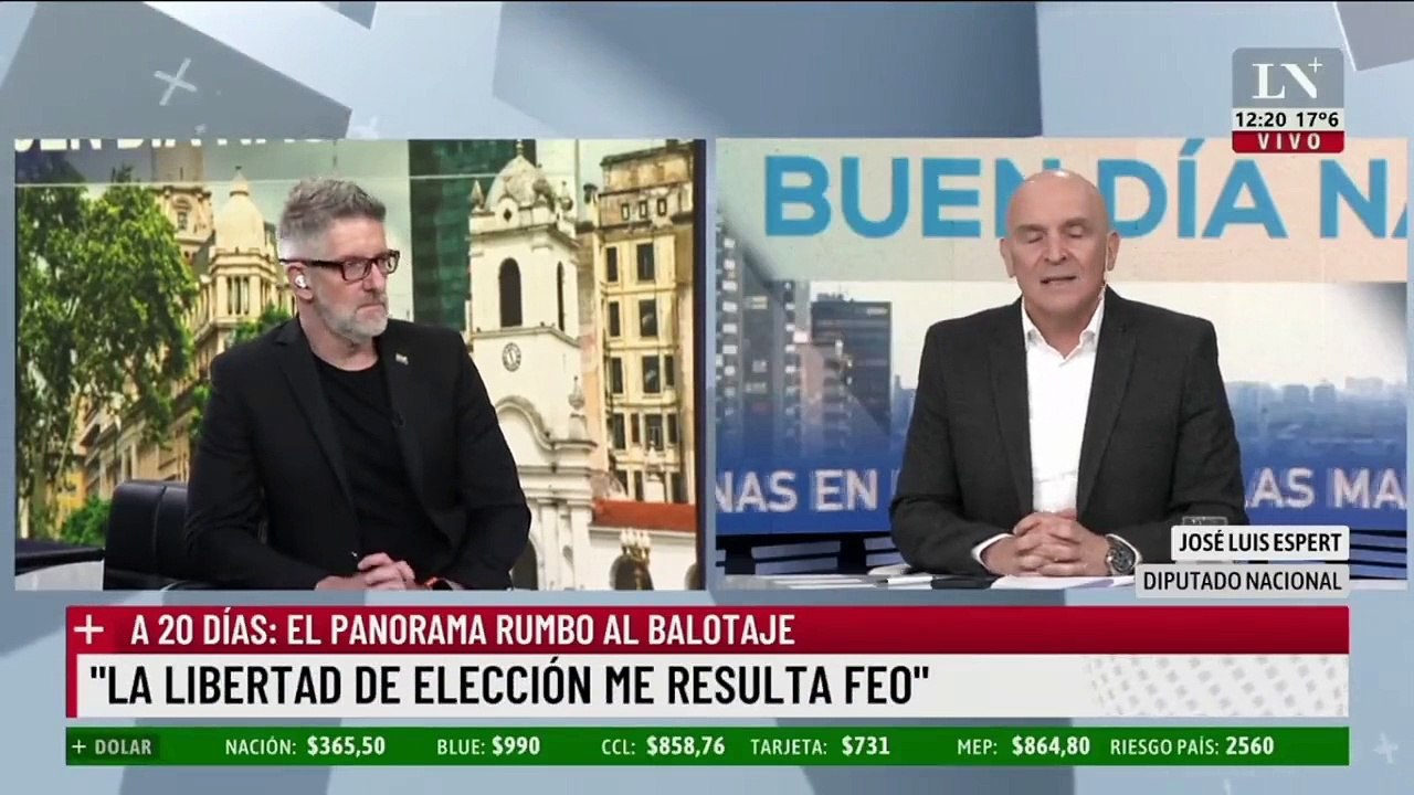 Espert apoyará a Milei