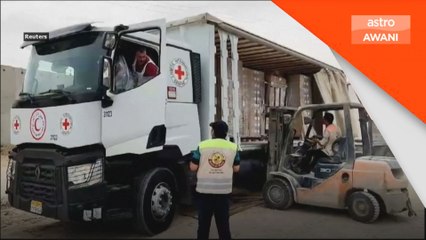 Amerika Syarikat dakwa 45 trak bantuan memasuki Gaza pada Ahad