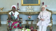 Emine Erdoğan, Burundi Devlet Başkanı'nın eşi Ndayishimiye ile görüştü