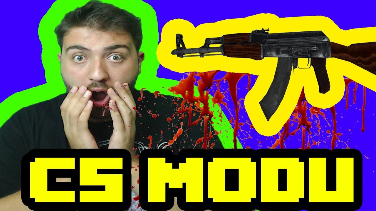 Minecraft Counter Strike Modu !!!  [ Counter Guns Mod 1.10.2 ]