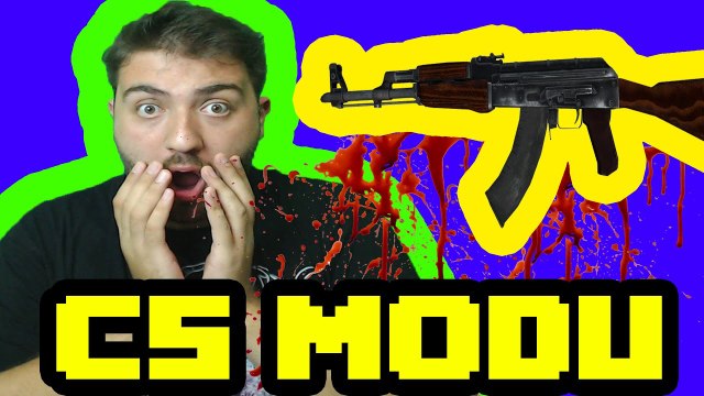 Minecraft Counter Strike Modu !!! [ Counter Guns Mod 1.10.2 ]