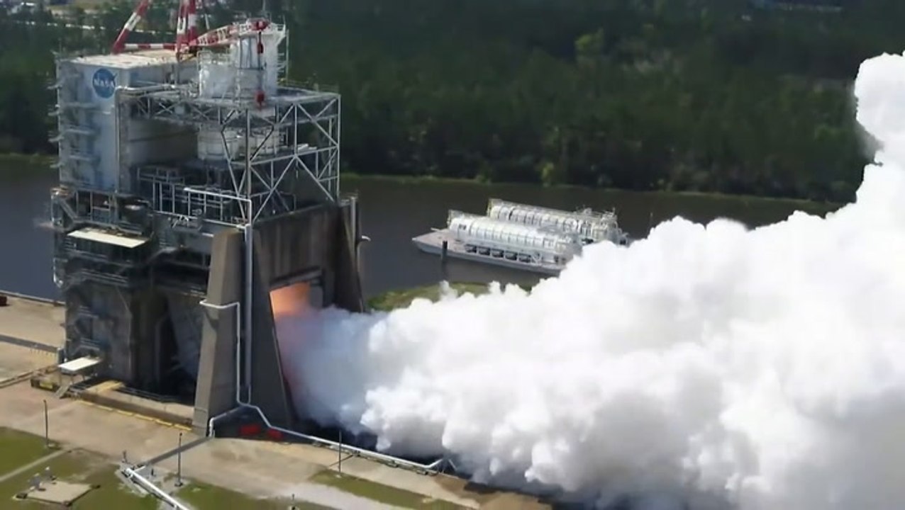 NASA Fired Up RS-25 Engine For 600 Seconds In Mississippi