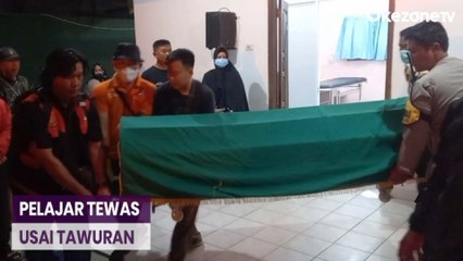 Pelajar Tewas Usai Tawuran di Bandar Lampung Polisi Gelar Olah TKP