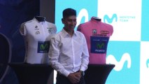 Nairo Quintana, entre feliz y nervioso tras su regreso al Movistar Team
