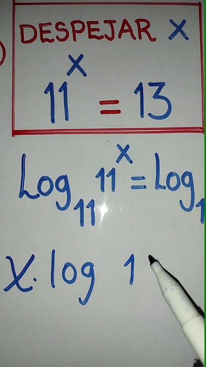Aplicación de Logaritmos : ejercicio 1