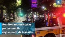 Bikers superan operativo de “Rodada del terror 2023”; SSC remite 86 motocicletas al corralón