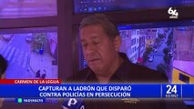 Carmen de la Legua: ladrón que disparó contra serenos podría ir a la cárcel en menos de 24 horas