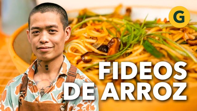 WOK de VEGETALES y CARNE con FIDEOS de ARROZ de la mano de Walter Lui | El Gourmet