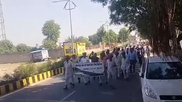 बीसलपुर बांध की नहरों से सिंचाई के लिए पानी की मांग