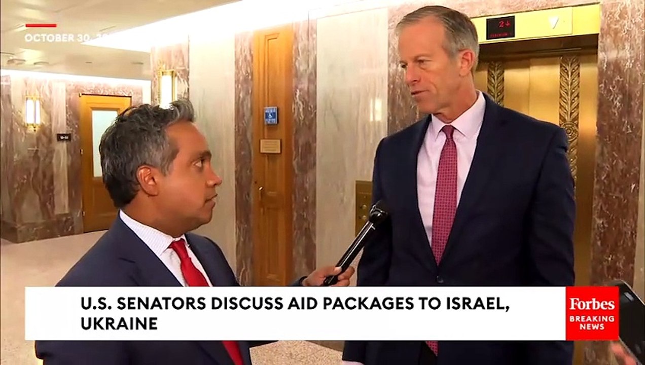 Josh Hawley Talks Foreign Aid Packages: 'Let's Do Israel First' And Have 'Debate About Ukraine'