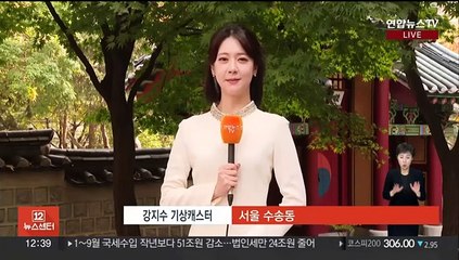 [날씨] 전국 쾌청, 큰 일교차…내일 중부 중심 '비'